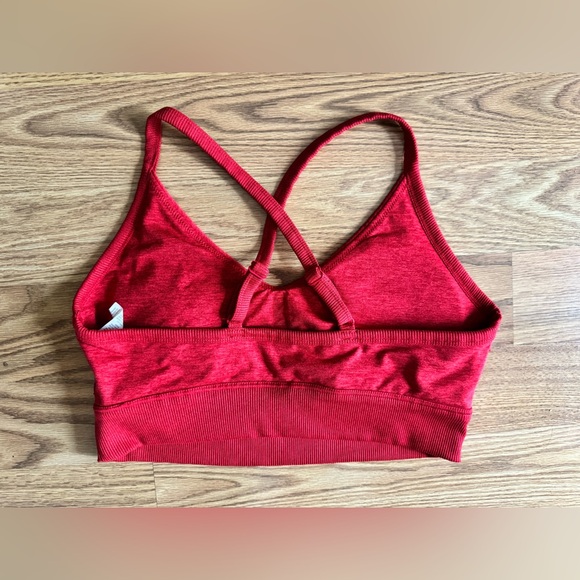 OFFLINE By Aerie | The Hugger Matching Ribbed Workout Set | L/XL - Red - Picture 6 of 12